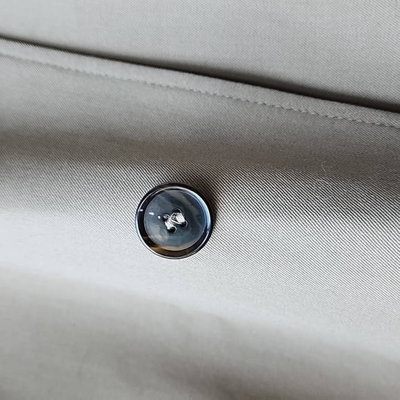 Vintage Oversized Button Down Wool Spring Jacket - Picture 2 of 9